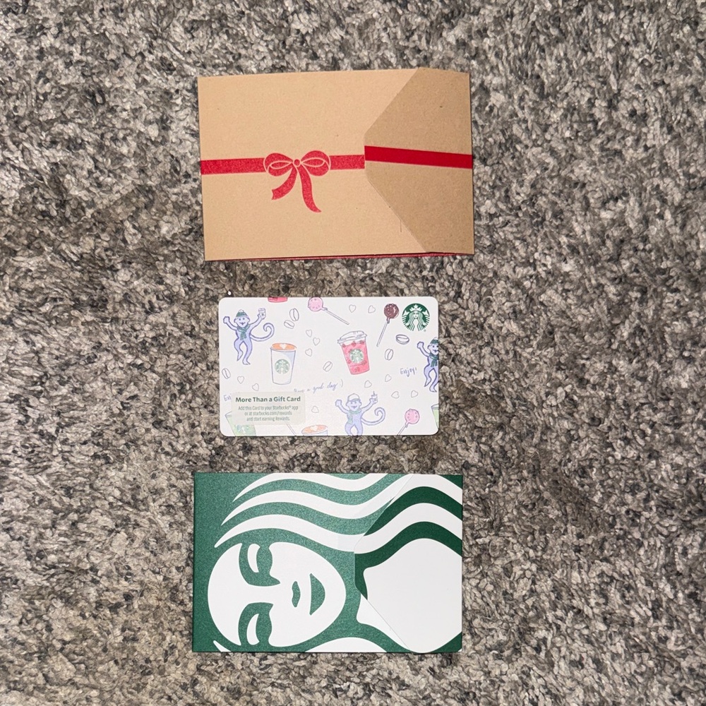 Roller Rabbit Starbucks Gift Cards Set